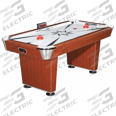 HATHAWAY Air Hockey Table: Auto Electronic, Scratch Resistant, 2 Pucks, 2 Strikers - Air Hockey Tables