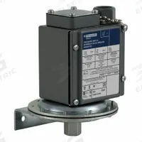 TELEMECANIQUE SENSORS Vacuum Switch: 9016G, SPDT-1NO/1NC, 100 psi Pressure - Max, 1/4-18" NPTF (MPN 9016GAW1). Key specifications — Manufacturer Part Number: 9016GAW1; Brand: TELEMECANIQUE SENSORS; Features: Electromechanical; Pressure Connection Type: 1/4-18" NPTF; Series: 9016G.