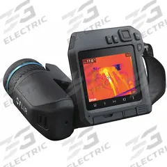 FLIR Infrared Camera: 42° x 32°, SD Card/USB/Wireless, 640 x 480, T500, Digital Display/Sound (MPN FLIR T540-42). Key specifications — Focus Method: Manual; Manufacturer Part Number: FLIR T540-42; Brand: FLIR; Field of View: 42° x 32°; Intrinsic Safety: Not Specified Intrinsically Safe; Lens Angles Included: 42°; Features_Broad: Hard-to-Reach Areas.
