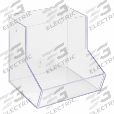 POLTEX Lab Bulk Bin: 8 1/2 in Overall Wd, 8 3/8 in Overall Ht, 8 5/8 in Overall Lg - Lab Storage Bins