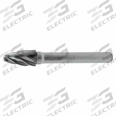 CLE-LINE Carbide Bur: Ball-Nosed Tree, SF-3, Aluminum Cut, 3/8" x 3/4" Head - Aluminum-Cut Ball-Nosed Tree Burs
