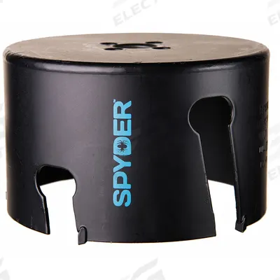 SPYDER Hole Saw: 6 5/8 in Saw Dia., 1 Teeth per Inch, 2 in Max. Cutting Dp - Multi-Material-Cutting Hole Saws without Arbor