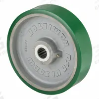 APPROVED VENDOR Caster Wheel: 12 in Wheel Dia., 3 in Wheel Wd, Polyurethane, 3,400 lb Load Rating (MPN W-1230-D-1-1/2MC). Key specifications — Brand: APPROVED VENDOR; Wheel/Tread Color: Green.