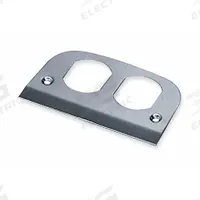 HUBBELL WIRING DEVICE-KELLEMS Above Floor Fitting: Rectangular, Silver, Aluminum, Brushed (MPN SS309D). Key specifications — attr211014: HUBBELL WIRING DEVICE-KELLEMS; attr1046648: Silver; attr1046653: Rectangular; attr1046654: Brushed; attr1046660: Aluminum.