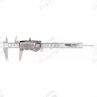 GENERAL Fractional-Display Digital Caliper: 0 in to 6 in /0 mm to 153 mm, 0.1 in (Lower Scale) (MPN 147). Key specifications — attr1184648: +/- 0.02 mm; attr1184649: 0.0005 in/0.01 mm; attr1184654: Depth; attr1184692: GENERAL.