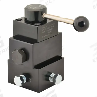 BVA HYDRAULICS Hydraulic Control Valve: 4.5 gpm Max Flow Rate, Three Positions, 1/4" NPT - Lever-Operated Directional Control Valves
