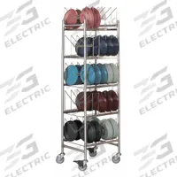 CARLISLE DINEX Drying and Storage Cart: 5 Shelves, 50 Slots, 19 1/2 in Dp, 73 in Ht, 20 1/4 in Wd (MPN DX1173X50). Key specifications — NSF Certified: Yes; Brand: CARLISLE DINEX; Product Type: Drying and Storage Cart.