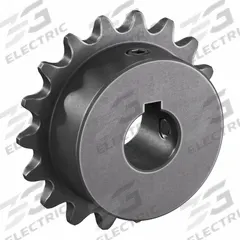 TSUBAKI Single Strand Sprocket: 35, For 3/8 in Chain Pitch, 5/8 in Bore Dia, 18 Teeth, Steel (MPN 35B18F-5/8). Key specifications — Brand: TSUBAKI.