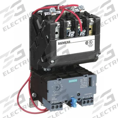 Siemens Magnetic Motor Starter: Non-Reversing, 3 Poles, NEMA Size 0 - Non-Reversing Starters with Electronic Overloads