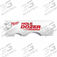 MILWAUKEE Hole Saw: 3/4 in Saw Dia., 3.5 Teeth per Inch, 1 5/8 in Max. Cutting Dp, Bi-Metal (MPN 49-56-5090). Key specifications — attr1098070: 3.5; attr1098087: MILWAUKEE.