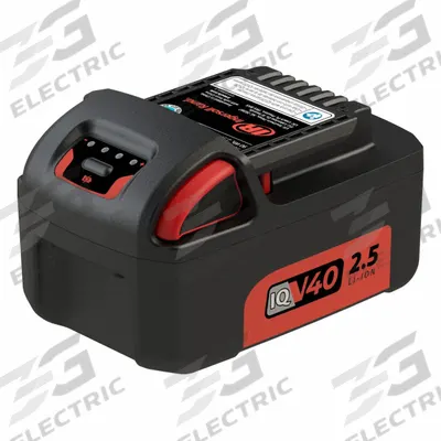 INGERSOLL RAND Battery: IQV40, 2.5 Ah, Battery Included - Assorted Brands Cordless Tool Batteries