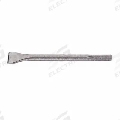 MILWAUKEE Breaker and Demolition Hammer Chisel: 2 in Head Wd, 12 in Overall Lg - Chisel Bits for Breaker & Demolition Hammers
