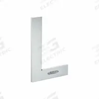 INSIZE Machinist Square: 90° Angle, 5 x 3.2 in Outside Dimensions, Stainless Steel (MPN 4796-125). Key specifications — attr1182176: Stainless Steel; attr1182181: Box; attr1182159: INSIZE; attr1182175: 5 x 3.2 in; attr1182177: Inside:.00118", Outside:.00130"; attr1182182: No.