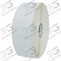 ZEBRA Barcode Printer Labels: 1 1/2 in Label Wd, 1/2 in Label Ht, White, 1 in Core Dia., Matte (MPN 18930). Key specifications — Label Finish: Matte; Brand: ZEBRA; Label Color: White; Adhesive Material: Acrylic; Label Material: Polypropylene.