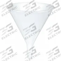 APPROVED VENDOR Short-Stem Funnel: Polypropylene, 300 mL, 125 mm, 13 mm, 38 mm Stem Lg, Colorless (MPN 3MKX3). Key specifications — attr1372202: Funnel; attr1372195: Colorless; attr1372208: APPROVED VENDOR.