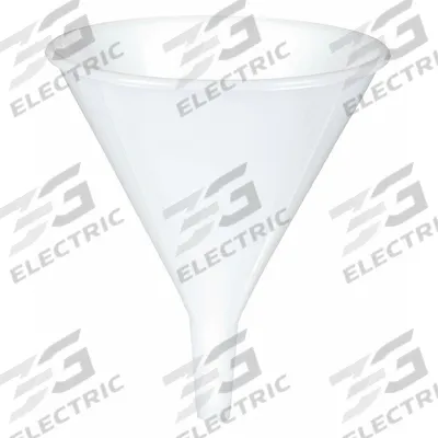APPROVED VENDOR Short-Stem Funnel: Polypropylene, 300 mL, 125 mm, 13 mm, 38 mm Stem Lg - General Purpose Lab Funnels