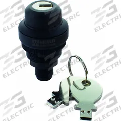 MURRELEKTRONIK Keyed Selector Switch: 2 Position, 22 mm Panel Mounting Size, 2NO, Series K-Switch (MPN 69080). Key specifications — Manufacturer Part Number: 69080; Brand: MURRELEKTRONIK; Switch Action: Maintained/Momentary; Contact Form: 2NO; Key Removal Position: Center.