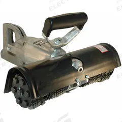 AURAND Air Powered Scarifier: D-Handle, 12 in Cleaning Area, Includes Dust Shroud, 3/4 hp (MPN MP6E). Key specifications — attr125005: Yes; attr124971: AURAND.