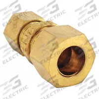 APPROVED VENDOR Compression Fitting Union: 1/2 in OD x 3/8 in OD Fitting Size, Brass (MPN 700082-0806). Key specifications — Brand: APPROVED VENDOR.