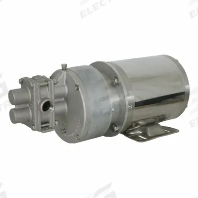 PULSAFEEDER Rotary Gear Pump Head: Magnetic Drive, 316 Stainless Steel, 3/4" FNPT, Metal Alloy - Mag-Drive Gear Pump Heads