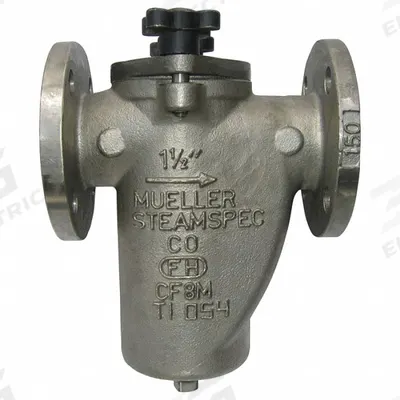 MUELLER STEAM SPECIALTY Basket Strainer: Stainless Steel, 0.062 in Screen Size, Single, NPT - Stainless Steel Basket Strainers
