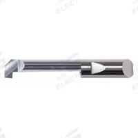 MICRO 100 Boring Bar: Reverse Boring, 5/16 in Shank Dia., Bright (Uncoated), Right Hand (MPN QRB-3001000)
