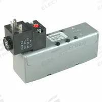 AVENTICS Solenoid Air Control Valve: Series CERAM, Single Solenoid, Five-Way / Two-Position, 24V DC (MPN R432006441). Key specifications — attr1076671: Internal Pilot; attr1076694: Spring Return; attr1076684: Non-Locking; attr1076708: 24V DC.