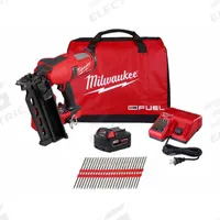 MILWAUKEE Nail Gun Kit: Framing, Combo, (1) 5.0 Ah, Plastic, Strip Collation, 21°, M18 FUEL™, Li-Ion (MPN 2844-21, MDP16D-2000). Key specifications — attr1171067: 21°; attr1171093: Framing; attr1171072: Combination.