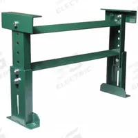 ASHLAND CONVEYOR Conveyor Support Stand: For 39 in Between Frame Wd, 17 in Min. Ht, 39 in Overall Wd (MPN H50M22B39). Key specifications — Stand Material: Steel; Color: Green; Brand: ASHLAND CONVEYOR.
