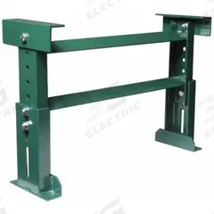 ASHLAND CONVEYOR Conveyor Support Stand: For 39 in Between Frame Wd, 17 in Min. Ht, 39 in Overall Wd (MPN H50M22B39). Key specifications — Stand Material: Steel; Color: Green; Brand: ASHLAND CONVEYOR.
