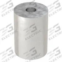 APPROVED VENDOR Spacer: 1/4 in Screw Size, 3/8 in Overall Lg, Round, Aluminum, Plain, 10 PK (MPN CRF100604GR). Key specifications — For Screw Size: 1/4 in; Brand: APPROVED VENDOR.