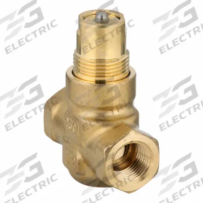Siemens Hydronic Globe Valve: 2-Way, 0.63 CV Flow, 1/2 in Female NPT, Brass Body - 2-Way NPT Connection Globe Valves
