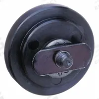80/20 Roller Wheel: 1 1/2 in Roller Dia, Flat, Plain, 15/32 in Roller Wd, 1/4"-20 Thread (MPN 2281). Key specifications — Brand: 80/20.