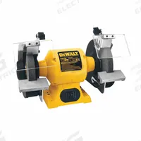 DEWALT Bench Grinder: Fixed Speed, 3/4 hp, 8 in Max Wheel Dia, 3,600 RPM, 120V (MPN DW758). Key specifications — attr1086422: DEWALT.