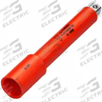 ITL Insulated Socket Extension: 3/8 in Input Drive Size, 3/8 in Output Drive Size, 5 in Overall Lg (MPN 01791). Key specifications — attr1204978: Insulated; attr1204980: Locking Included; attr1204984: ITL; attr1204970: Chrome.