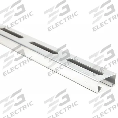 APPROVED VENDOR Strut Channel - Slotted: Aluminum, Plain, 14 ga Gauge, Slotted Holes - Slotted Strut Channels