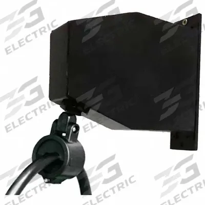 BREEZ-EV EV Charger Cable Retractor: 10 in Dp, 10 in Ht, 4 in Wd (MPN EVC-L2-ACC-CMR) - Fleet and Vehicle Maintenance