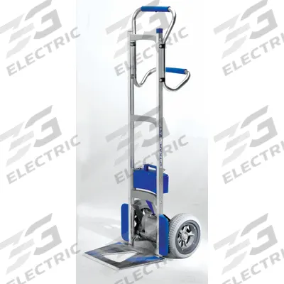 LIFTKAR SAL General Purpose Hand Truck: 375 lb Cap, Four-Position Extended, Aluminum - Corrosion-Resistant Electric Stair-Climbing Hand Trucks