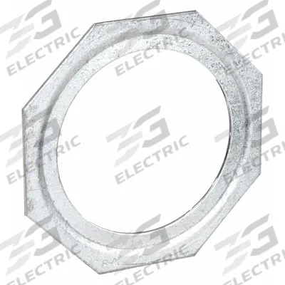 RACO Reducing Washer: 2 in x 1/2 in For Conduit Size, Steel, Silver - Reducing Washers