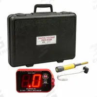 HDE High Voltage Indicator: 100 V to 99 kV, Digital Display, Digital, AC Volt (MPN DVI-100T/K01). Key specifications — attr1402013: Not Rated; attr1387911: HDE; attr1387924: IEP-DVI-5 Underground Bushing Probe.