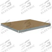 TENNSCO Shelf: 72 in x 42 in, 2,000 lb Load Capacity, Particleboard, Gray, Shelf (MPN ZLCS-7242D). Key specifications — Decking Material: Particleboard; Includes: (4) Beams; Decking Finish: Unfinished; Shelf Configuration: Single Straight; Color: Gray; Frame Material: Steel; Brand: TENNSCO; Frame Finish: Zinc Plated.