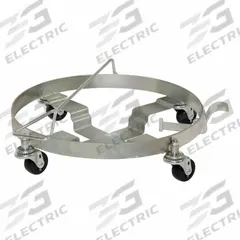 APPROVED VENDOR Drum Dolly: 1,000 lb Load Capacity, For 30 gal to 55 gal Container Capacity, Round (MPN DRUM-DRH-HR-TLT). Key specifications — attr1187953: (4) Swivel; attr1187958: 30 gal to 55 gal; attr1187960: Round; attr1187991: APPROVED VENDOR.