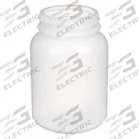 QORPAK Bottle: HDPE, 250 mL, 8.5 fl oz, Natural, 53-400 mm, No Closure, No Closure, Sampling (MPN PLA-03317). Key specifications — Brand: QORPAK; Graduated: No; Body Color: Natural.