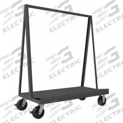 APPROVED VENDOR Panel Truck: 2,000 lb, Gray, 48 1/2 in L x 57 in W x 24 in H Deck, 10 5/8 in Deck Ht (MPN DTAF-2448-6PH-95). Key specifications — Color: Gray; Caster/Wheel Configuration: (2) Rigid; Brand: APPROVED VENDOR.