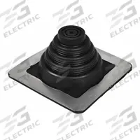 11"H-W Plastic Roof Vent Pipe Boot: For Pitched Roof, Square Base, For 1 Pipes, 8 1/4 in Max Pipe (MPN 14054). Key specifications — Top Opening: Open; Material - Collar: EPDM; Brand: OATEY.