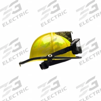 BULLARD Fire Helmet: Yellow, Fiberglass