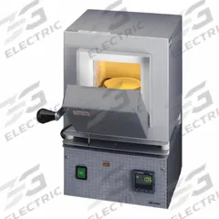 THERMO SCIENTIFIC Box Furnace: Gravity, 0.07 cu ft Capacity, 1,100°C Max Temp, 1,520 W Watt, 1 Doors (MPN FB1410M). Key specifications — Voltage: 240V; Brand: THERMO SCIENTIFIC; Temperature Accuracy Tolerance: +/-0.5°C @ 1000°C; Temperature Uniformity: +/-5.0°C @ 1000°C.