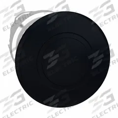 SCHNEIDER Mushroom Head Push Button: Black, 22 mm Mounting Size, Metallic, Maintained (MPN ZB4BT2). Key specifications — Brand: SCHNEIDER; Action: Maintained; Series: XB4; Push Button Material Type: Metallic.