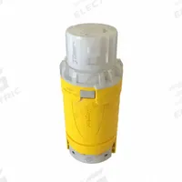 LEGRAND Locking Connector: Non-NEMA, Yellow, 125V AC, 50 A Current Rating, 2 Poles, 3 Wires (MPN CR6360C). Key specifications — Brand: LEGRAND.