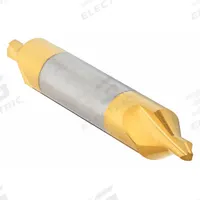 APPROVED VENDOR Center Drill: Plain Type, #6, 60°, 3 in Overall Lg, TiN Coated Carbide (MPN 300-001508). Key specifications — Brand: APPROVED VENDOR; End Type: Double End.